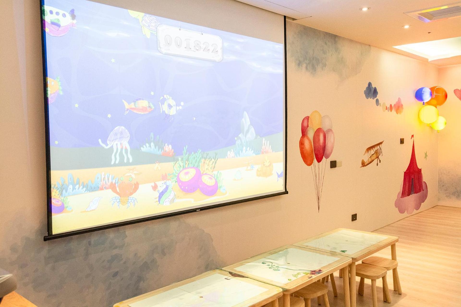 Sheraton Taitung Hotel Exteriér fotografie The interactive screen